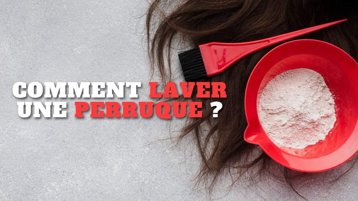 laver perruque