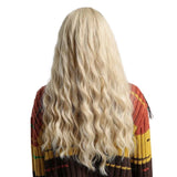 longue Perruque Blonde Platine synthétique