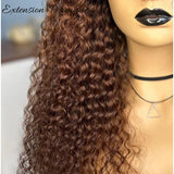 Perruque Bouclée en Cheveux Humains