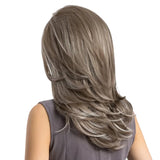 perruque mèche blonde synthétique