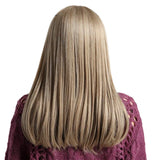 perruque longue blond cendré