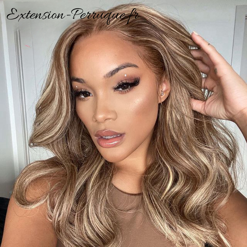 Perruques brésilienne marron Highlight