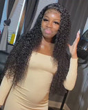 Perruque cheveux naturels longs 13x4