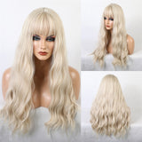 Perruque Blonde Platine synthétique