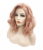 Perruque courte rose