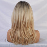 prothèse capillaire balayage blond
