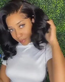 Perruque femme noire lace front pas cher