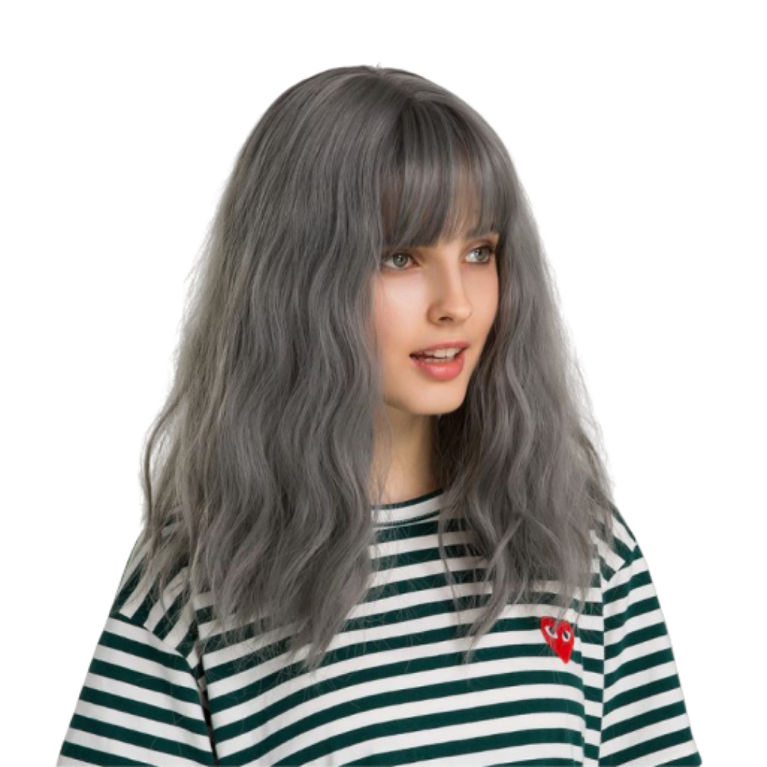 Perruque Cheveux Gris