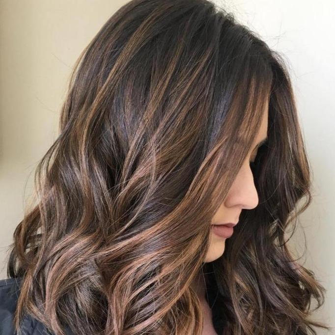 extension marron à clips