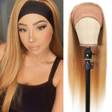 Perruque bandeau Blonde naturelle