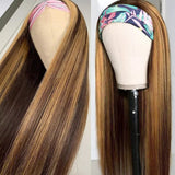 Perruque blonde bandeau