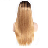 perruque naturelle lisse longue