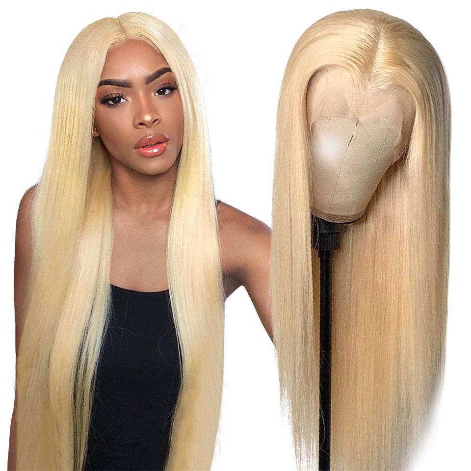 Perruque Femme Blanche Cheveux Lisses - Courte Synthétique - Neuve Avec étiquettes - Ref CLEMENTINE 60