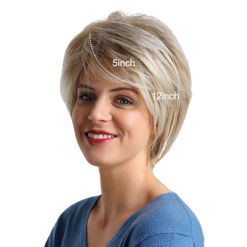Perruque cheveux court