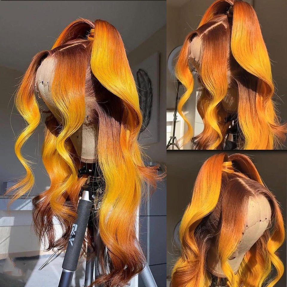 Perruque Ginger Rouge Ombré