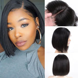 Perruque courte noir lace front