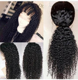 perruque longue femme noire