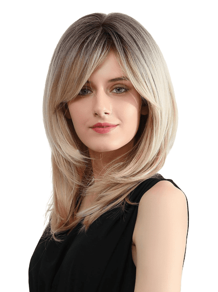 perruque cheveux blond
