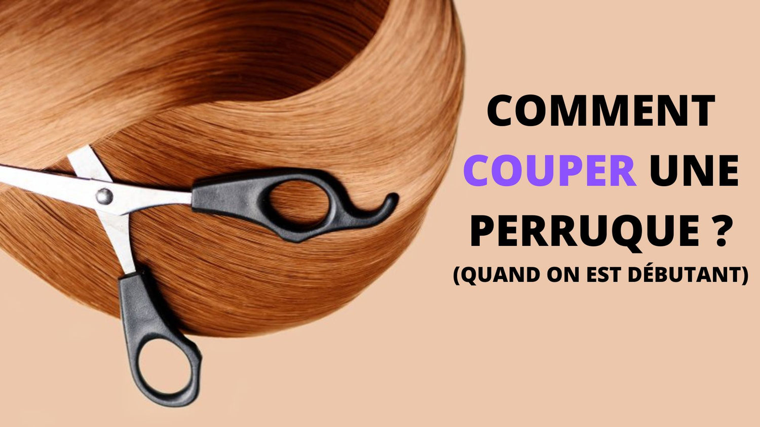comment couper une perruque lace front