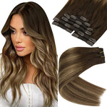 extension cheveux chatain