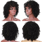 perruque bouclée afro