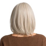 perruque carre blond blanc