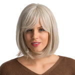 perruque blond blanc