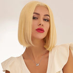 Prothèse capillaire Blonde Platine Courte