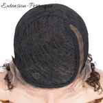 Perruque brésilienne Lisse Bouclée