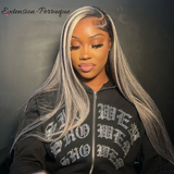 Perruque lisse naturelle sans colle