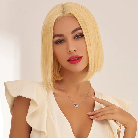 Perruque Blonde Platine 