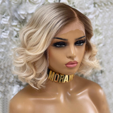 Perruque naturelle blonde 
