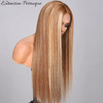 Perruque sans colle lisse 
