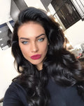 extension a clip cheveux noir 