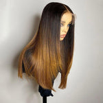 Perruque blond miel Tie and dye naturelle