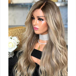 perruque blond cendré