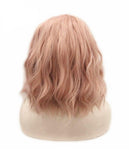 Perruque courte rose