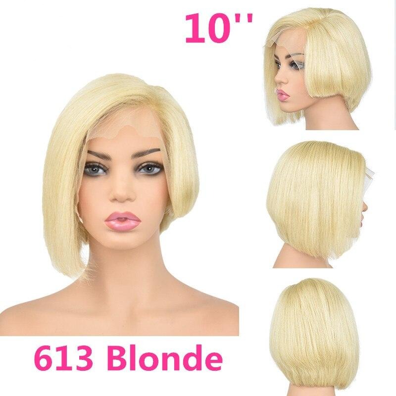 perruque courte blonde