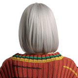 Perruque gris pour femme