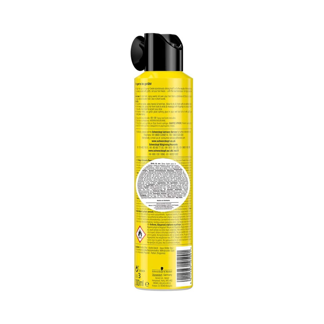 Spray fixation perruque Schwarzkopf