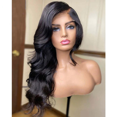 Perruque Silk Top cheveux ondulés naturels