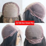 Perruque Silk Base courte cheveux bouclés