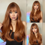 Perruque cheveux blond venitien