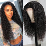 Perruque cheveux naturels frisés