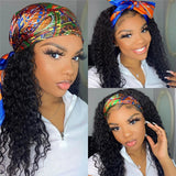 Perruque avec bandeau curly