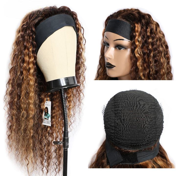 Bonnet perruque avec bandeau