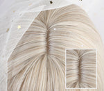 cheveux blond blanc perruque