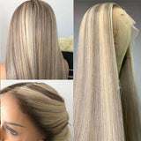 Perruque blond miel