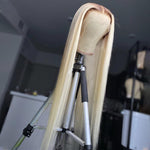 perruque blonde polaire