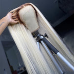 perruque femme blond polaire